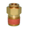1/4" ODx1/4 PT Male Fitting AQ68-DOT-4X4
