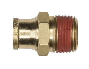 1/4" ODx1/8 NPT Male Fitting AQ68-DOT-4X2