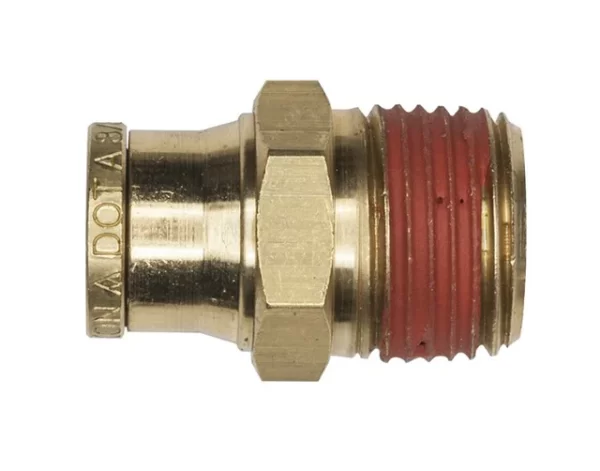 1/4" ODx1/8 NPT Male Fitting AQ68-DOT-4X2