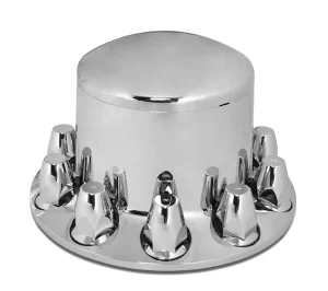 11219- SS ROUND REAR AXLE COVER