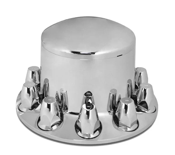 11219- SS ROUND REAR AXLE COVER