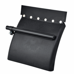 13791-PL-BLK HARD PLASTIC ROUND 24*24 QTR FENDER