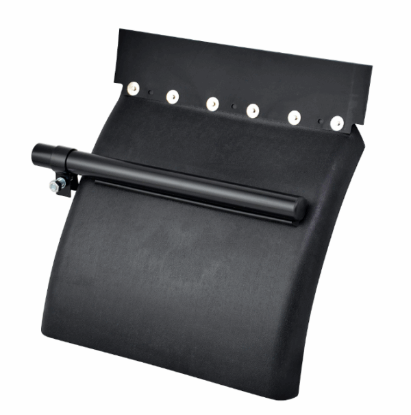 13791-PL-BLK HARD PLASTIC ROUND 24*24 QTR FENDER