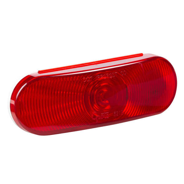 13938 RE- SS REAR PANEL W/4 RED ECONOMY OVAL LIGHT