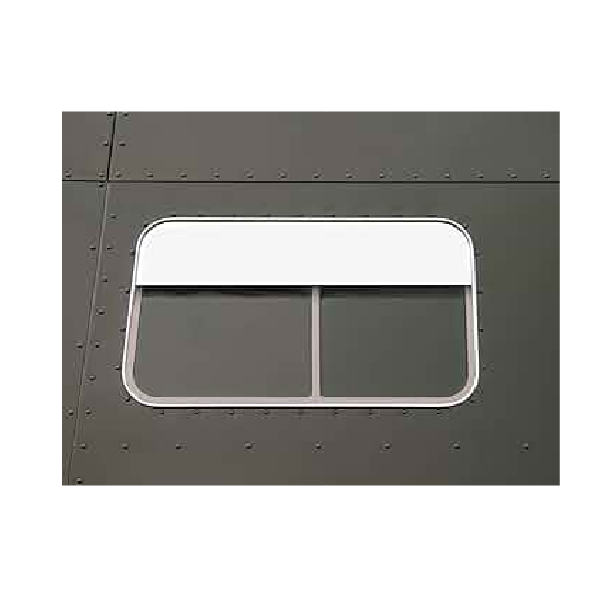 13958 PB 70" SLEEPER WINDOW TRIM & 5" CHOP TOP