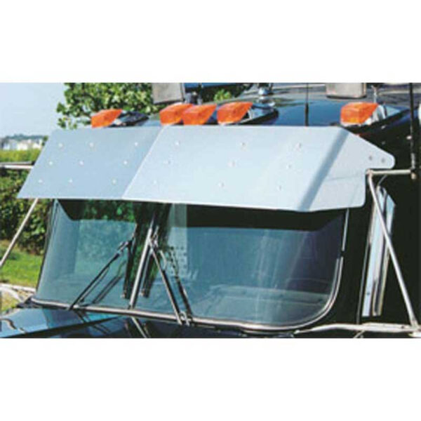 14327 13" KW DROP VISOR FITS 2008+ CURVED WINDSHIELD