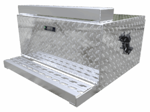 15205 PB ALUM BATTERY BOX, DRIVER SIDE