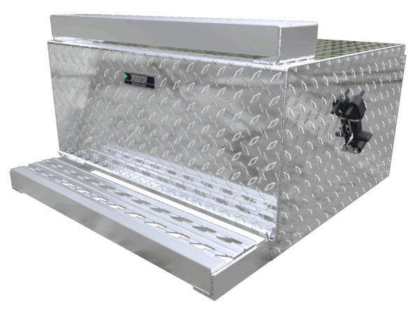 15205 PB ALUM BATTERY BOX, DRIVER SIDE