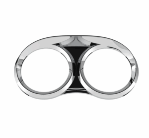 44015 - PB 2006+ 2 GAUGE COVER CLUSTER HORIZONTAL W/VISOR