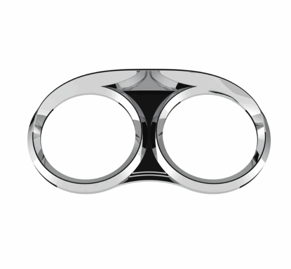 44015 - PB 2006+ 2 GAUGE COVER CLUSTER HORIZONTAL W/VISOR