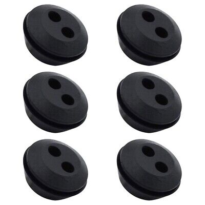 4443 2 " BLK RUBBER GROMMET
