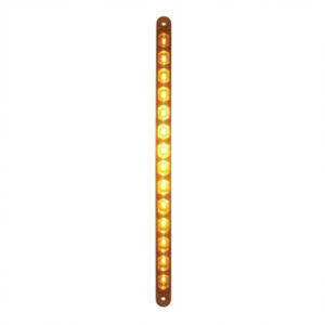 4453A14 - 14 LED HEADLIGHT FRAME AMBER LED/AMBER LENS