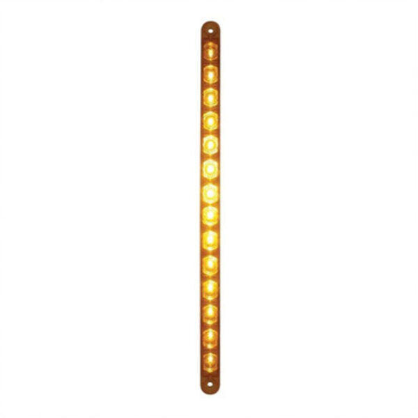 4453A14 - 14 LED HEADLIGHT FRAME AMBER LED/AMBER LENS