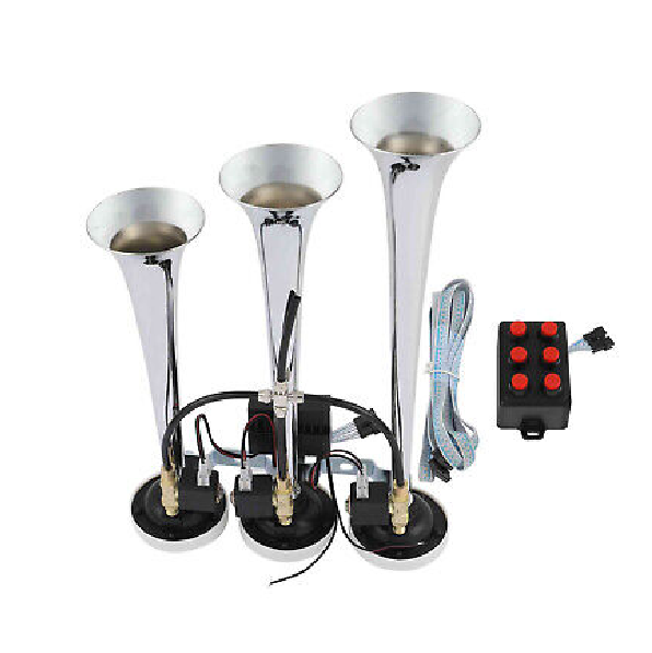 5002 ECONOMY AIR HORN 3 TRUMPET W/ELEC