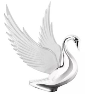 5035 CH BUGLER HOOD ORNAMENT (SWAN)