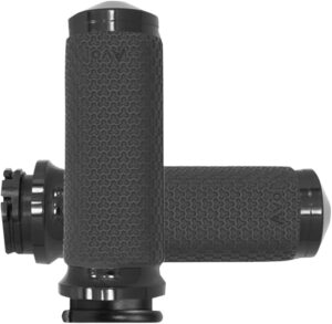 6008 - 18¨ COVER CARBON FIBER BLUE W/ BLACK MEMORY FOAM GRIPS