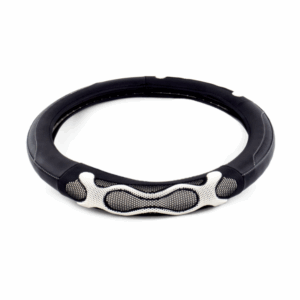 6016 - 18¨ COVER WAVES DESIGN BLACK/WHITE ANTI SLIP