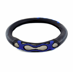 6017 - 18" COVER WAVES DESIGN BLACK/BLUE ANTI SLIP