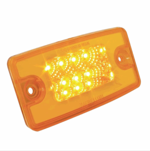 7630A LED SQR CAB LENSE