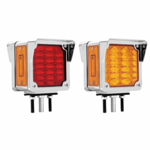 77112AR LED DOUBLE FACE TRUN SIGNAL LIGHT WITH 21 LED EACH SIDE