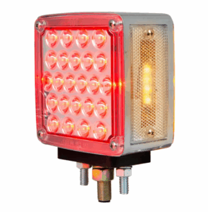 7788D DBL FACE SQUARE  LED W 18 DIODES DRV