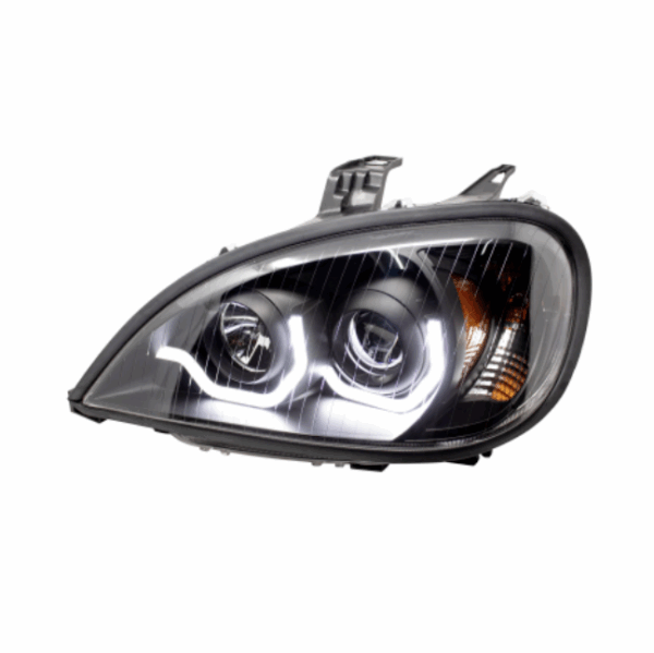 77913BLKD FL COLUMBIA HEADLIGHT  BLK (DRIVER)