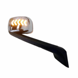 8012P-FL 2018+ CASCADIA HOOD MIRROR W/L SHAPED LED TURN SIGNAL-PASSENGER SIDE