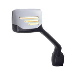 8014P- PTBLT 579/KW T680 HOOD MIRROW W/3 LINE TURN SIGNAL PASSENGER SIDE