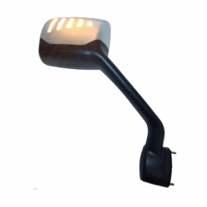 8015P- PTRBLT 579/KW T680 HOOD MIRROR W/L SHAPE TURN SIGNAL-PASSENGER SIDE