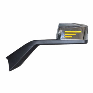 8018D VOLVO VNL HOOD MIRROR W/L SHAPE TURN SIGNAL-DRIVER SIDE