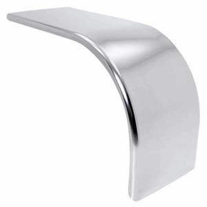 80HFS14- 80" SMOOTH STRAIGHT EXTRA LONG FRONT HALF FENDER ROLLED EDGE 14 GAUGE FITS 43" OR 46.5" TIRES