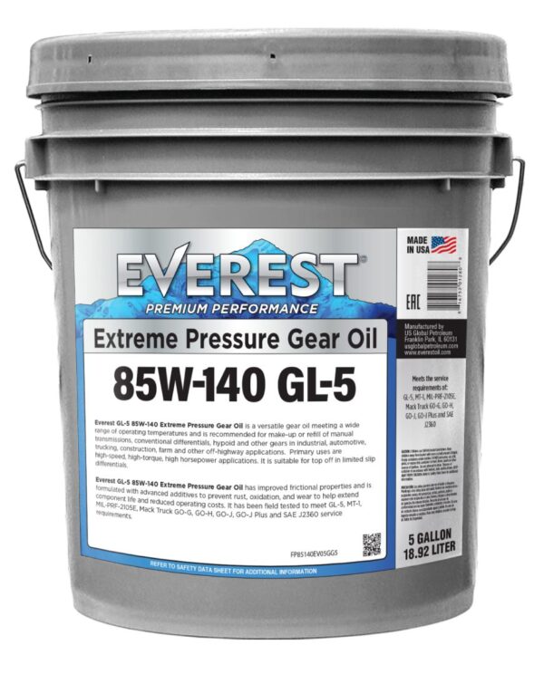 EVEREST 85W-140 5 GAL