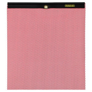 F10112-18" M-80 WARNING FLAG RED