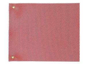 F10131-18" GROMMET FLAG RED