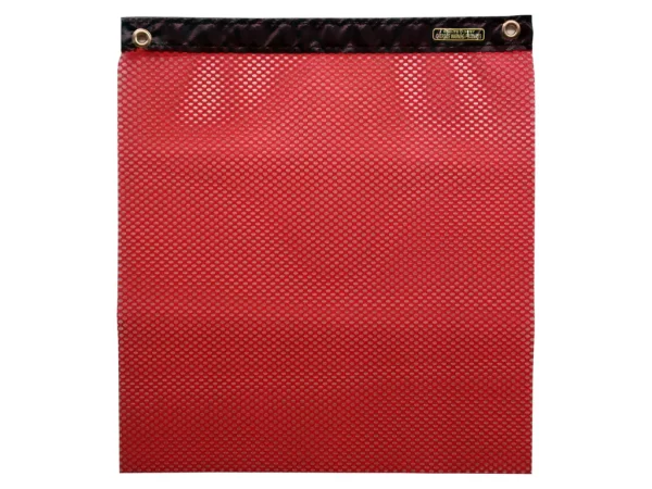 F10134-18" HEAVY DUTY GROMMET FLAG RED