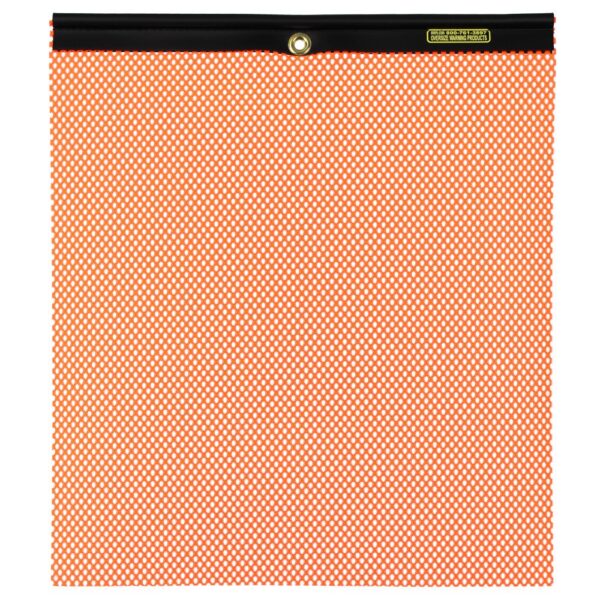 F10212-18" M-80 WARNING FLAG ORANGE