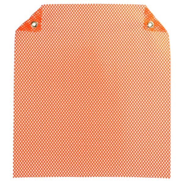 F10231-18" GROMMET FLAG  ORANGE