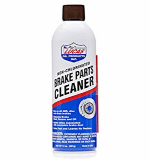 LUCAS BRAKE PARTS CLEANER/12X1/14 OUNCE AEROSOL, Replaces Lucas 10906