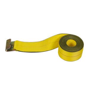 PP-6748 4" HD WINCH STRAP 30' W/ FLAT HOOK