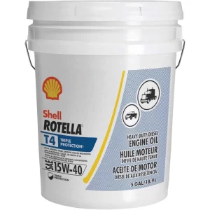 ROTELLA 5 GAL T4 15W40