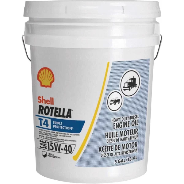 ROTELLA 5 GAL T4 15W40
