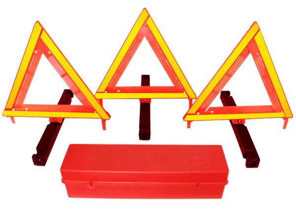S-18223 3PC  TRIANGLE REFLECTOR W/CAS