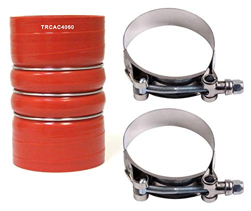 TRCAC4060 4X6 SIL. HOSE W 2 CLAMPS