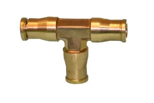 Union Tee for 1/4 inch Tubing  AQ64-P-4