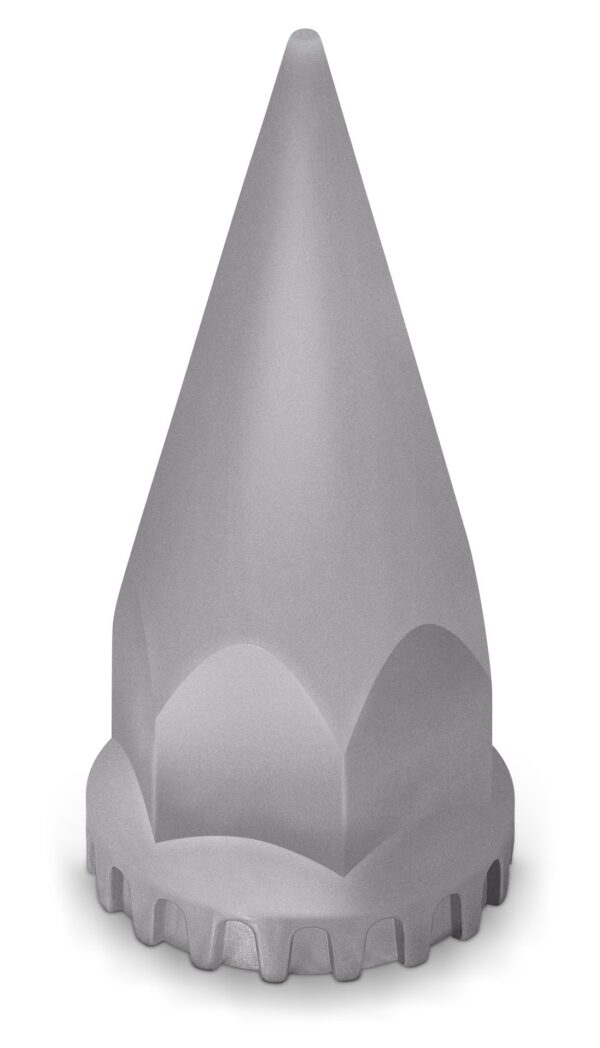 11141 33MM PVC SPIKE NUT COVER, 4 3/8" TALL SCREW ON