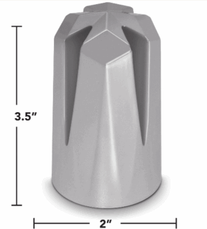 11152-33MM CH CHOPPER STYLE LUGNUT