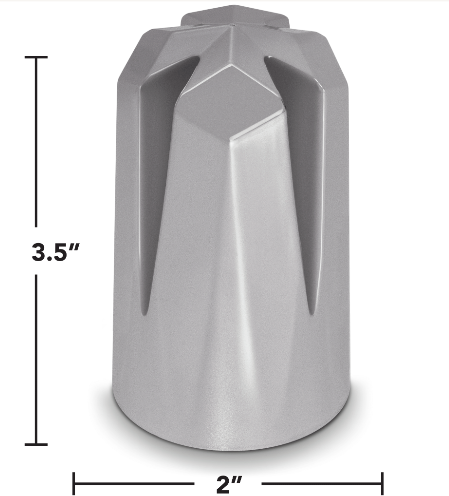 11152-33MM CH CHOPPER STYLE LUGNUT