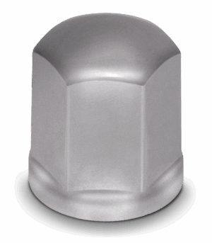11169 CH PLSTC 33MM HEXAGON ROUND TOP LUG NUT CONVER THREAD ON