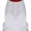 11175R CH LUG NUT COVER W/RED REFLECTOR THREAD ON