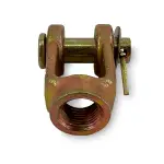 Clevis Kit Single Pin Old Style, 5/8" Thread 1/2" Pin